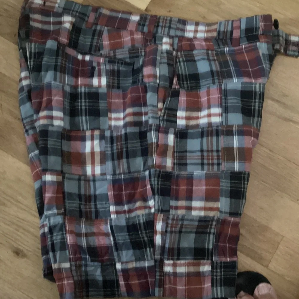 Brooks Brothers Plaid Madras Patchwork Shorts - size 36